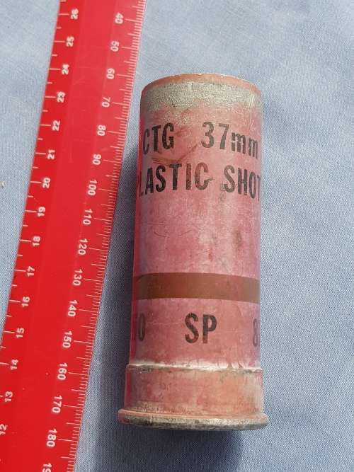 SADF - SA MILITARY 37MM GUN-SHELL CART S/G  (USED)