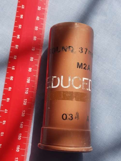 SADF - SA MILITARY 37MM GUN-SHELL CART S/G  (USED)