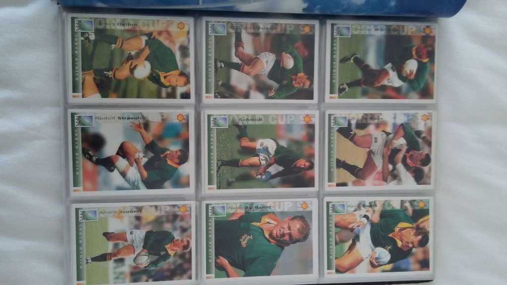 Rugby World Cup 1995 Player Sport Deck Card Collection