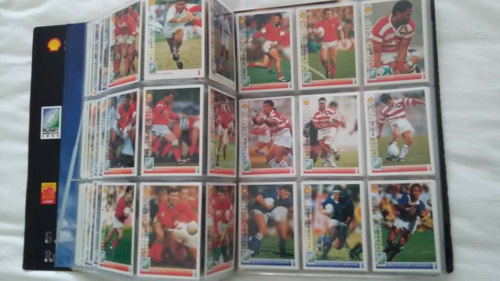 Rugby World Cup 1995 Player Sport Deck Card Collection