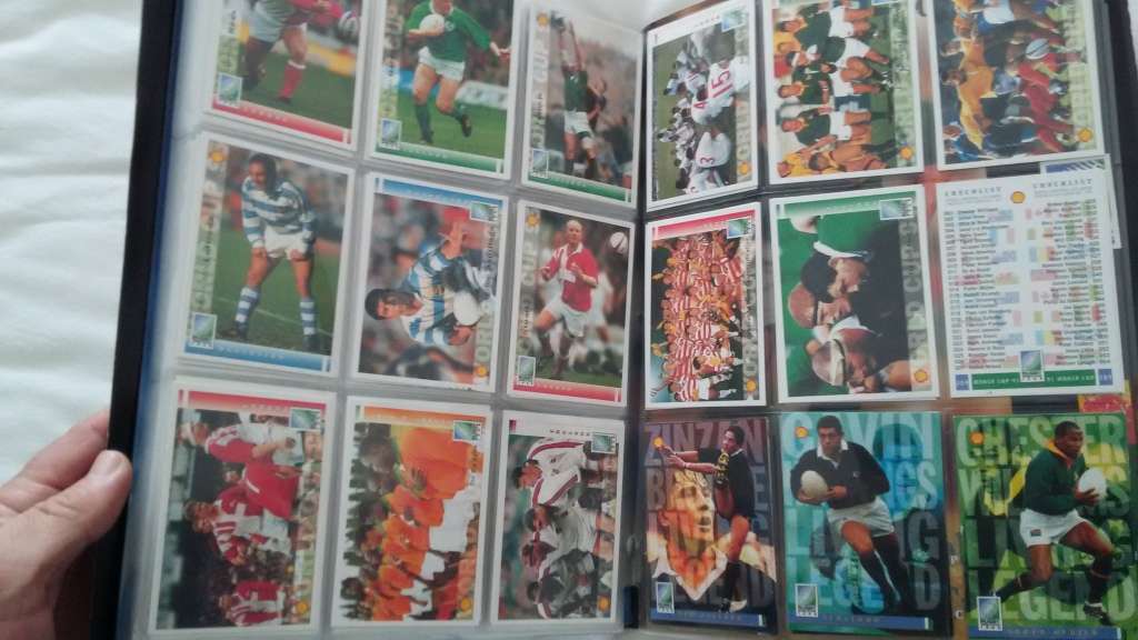 Rugby World Cup 1995 Player Sport Deck Card Collection