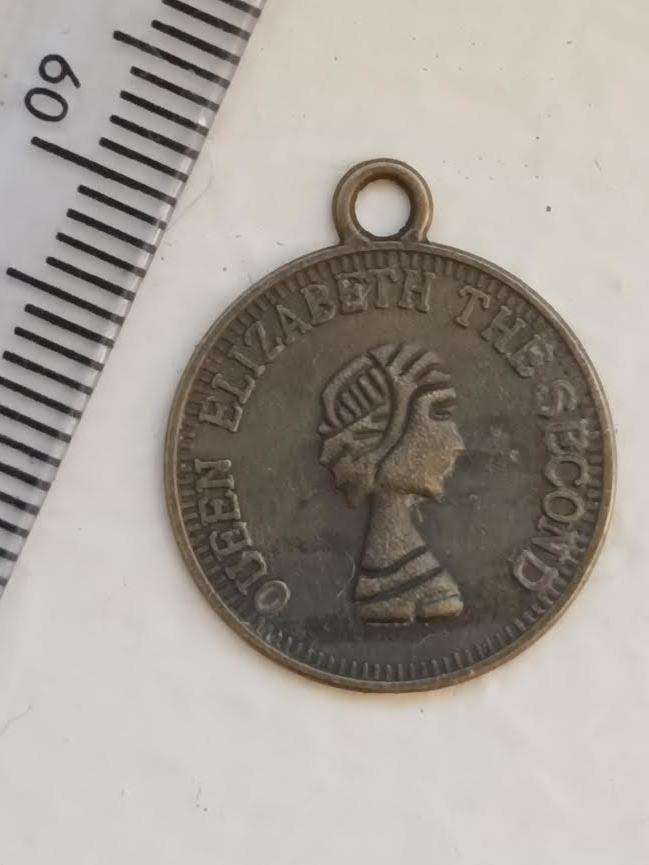 Medal - Queen Elizabeth The Second (Small)