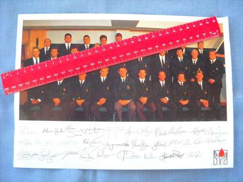 Springbok Rugby World Cup 1995 + S.A. Sport Captains Pictures