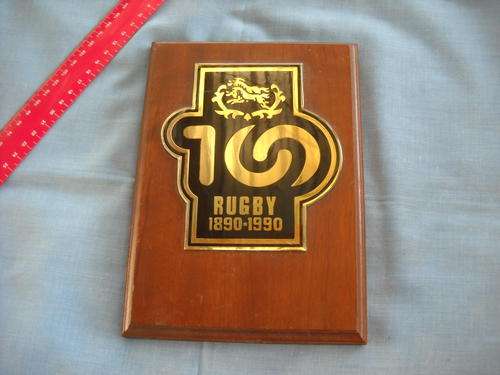 Rugby Badge:  NATAL 1890-1990 Collector's Item