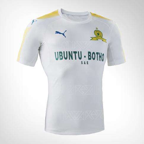 *LATEST* Mamelodi Sundowns White Away Jersey 2017/2018
