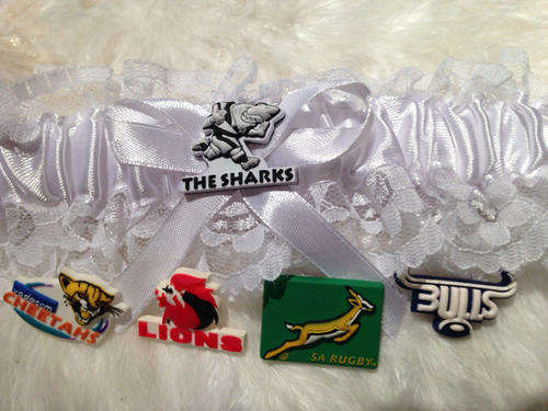 Wedding Garter Rugby Supporters