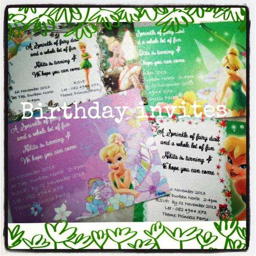 Themed Childrens Invitations