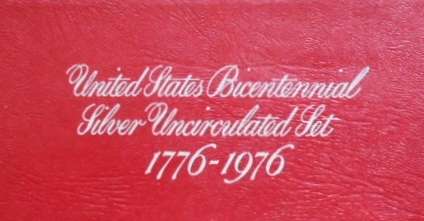 1776-1976 UNITED STATES BICENTENNIAL SILVER UNC SET.