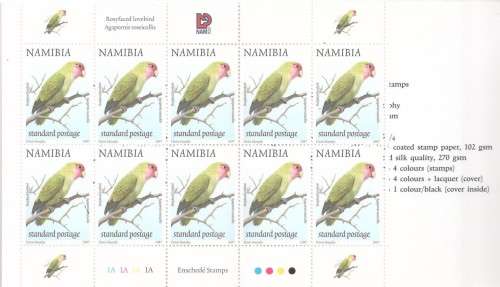 1997 STAMP BOOKLET with 10 STANDARD POSTAGE STAMPS.