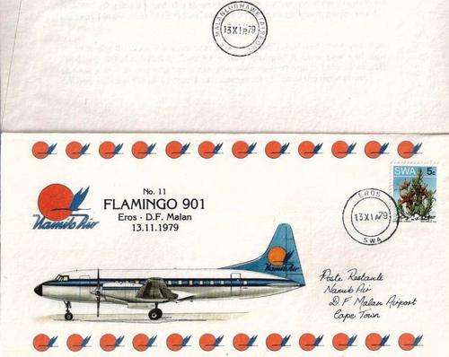 NAMIB AIR.....FIRST FLIGHT COVER No 11.