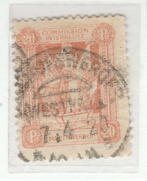 GERMANY MARIENWERDER 1920