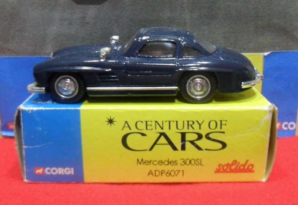SOLIDO 1954 MERCEDES 300 SL  " A CENTURY OF CARS SERIES "   BOXED                              .