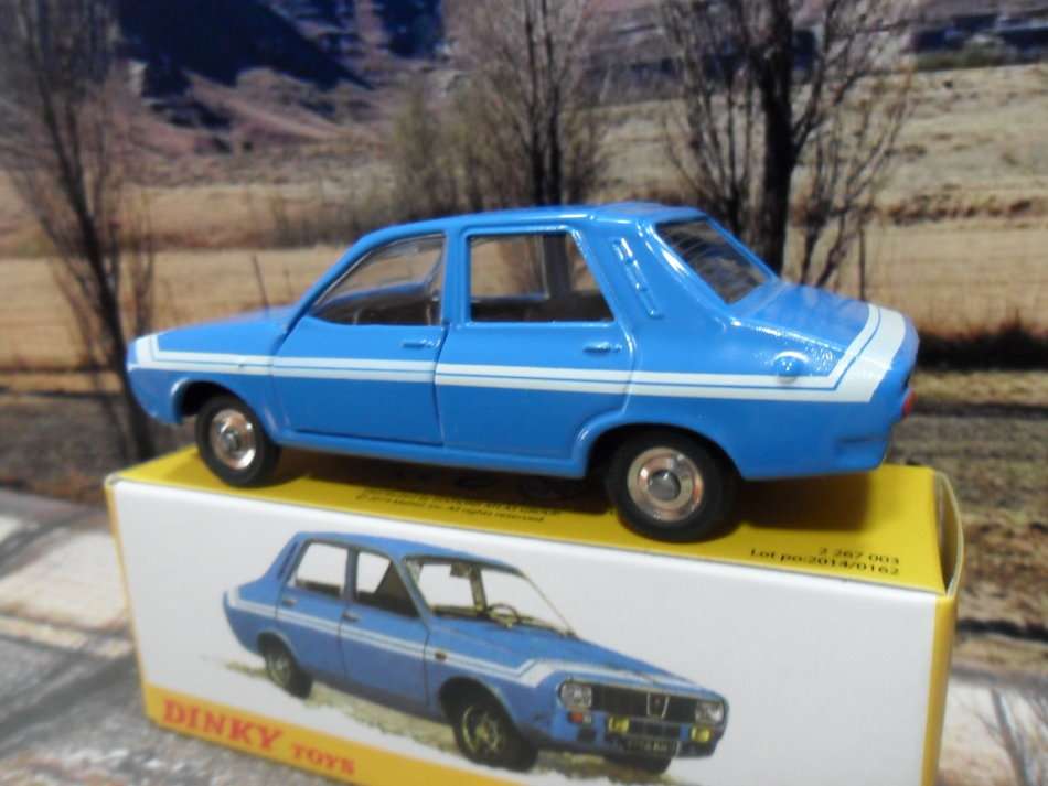 ATLAS DINKY NO  1424 G RENAULT 12 GORDINI  -  ABSOLUTELY MINT -  BOXED