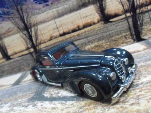 ABSOLUTELY STUNNING DINKY DY- 14 - 1937 - 1940 DELAHAYE 145  "THE DINKY COLLECTION"  -  MINT - BOXED