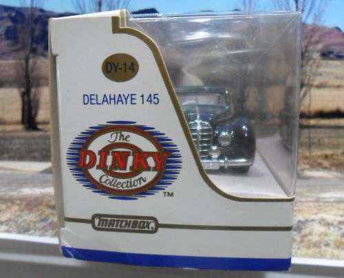 ABSOLUTELY STUNNING DINKY DY- 14 - 1937 - 1940 DELAHAYE 145  "THE DINKY COLLECTION"  -  MINT - BOXED