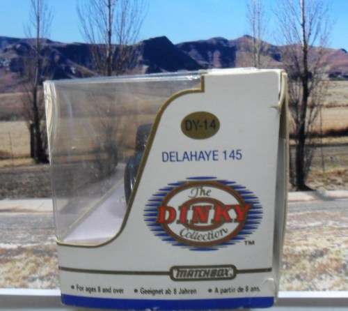 ABSOLUTELY STUNNING DINKY DY- 14 - 1937 - 1940 DELAHAYE 145  "THE DINKY COLLECTION"  -  MINT - BOXED