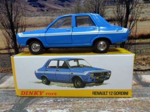 ATLAS DINKY NO  1424 G RENAULT 12 GORDINI  -  ABSOLUTELY MINT -  BOXED