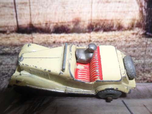 EXTREMELY RARE , 1956 LESNEY / MATCHBOX NO 19A - 1950'S  MG MIDGET SPORTS -  FAIRLY GOOD ORIG COND