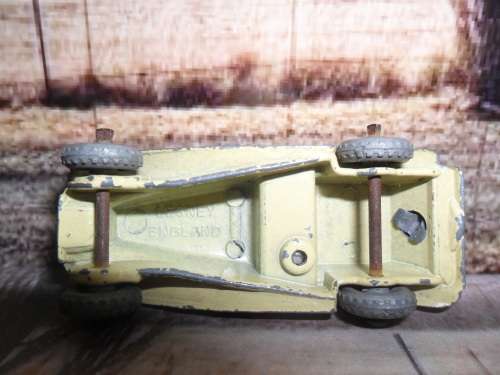 EXTREMELY RARE , 1956 LESNEY / MATCHBOX NO 19A - 1950'S  MG MIDGET SPORTS -  FAIRLY GOOD ORIG COND