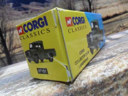 ABSOLUTELY STUNNING , LTD EDITION 1996  CORGI NO 07101  -  LAND ROVER 109 -  MINT -  AS NEW -  BOXED