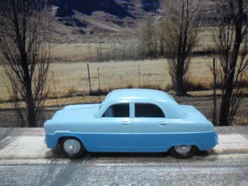 STUNNING ATLAS DINKY NO 162 FORD ZEPHYR SALOON  ` TWO - TONE BLUE VERSION `  MINT ( AS NEW )   BOXED
