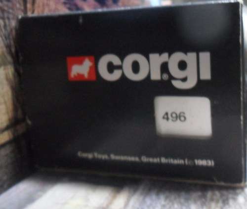 ABSOLUTELY STUNNING CORGI NO 496   FORD ESCORT VAN  MK lll  55   `  ROYAL MAIL ` -  MINT - FAIR  BOX