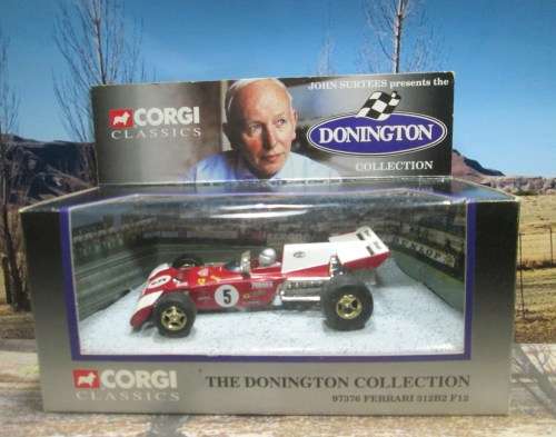 LTD EDITION  1995 CORGI 97376 FERRARI 312B2 F12 ` 1971 SA GRAND PRIX - CLAY REGAZZONI ` MINT - BOXED