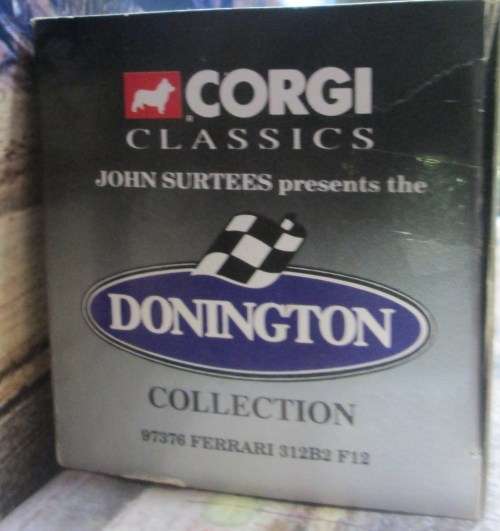 LTD EDITION  1995 CORGI 97376 FERRARI 312B2 F12 ` 1971 SA GRAND PRIX - CLAY REGAZZONI ` MINT - BOXED