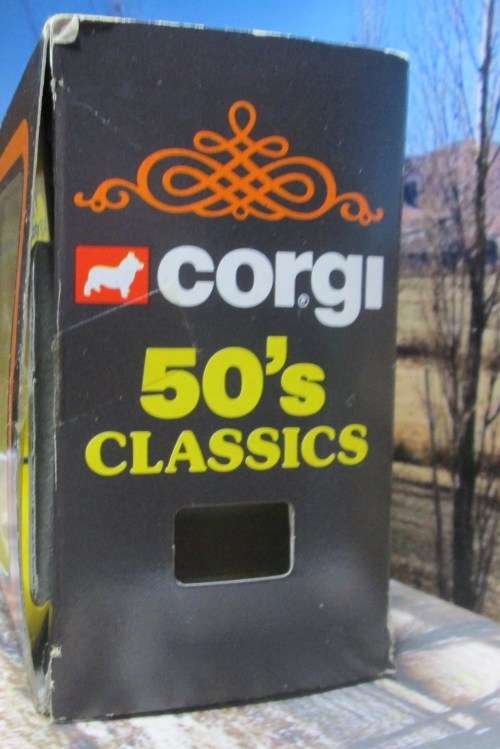 1983  CORGI NO 804  1952 JAGUAR XK 120 ` RALLY DES ALPES `  -  GOOD ORIG  COND WITH FAIRLY GOOD  BOX