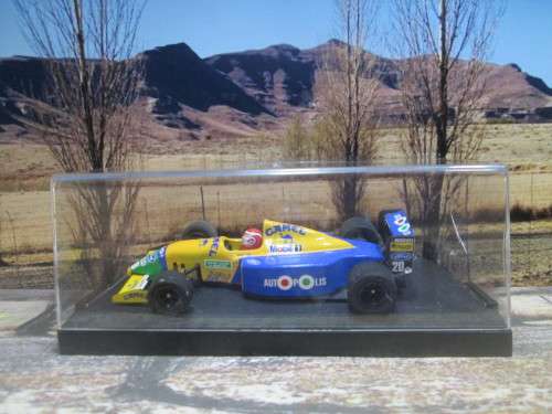 STUNNING ONYX NO 080C  -  BENETTON  B190 ` NELSON PIQUET   ` -  MINT -  BOXED WITH DISPLAY CASE