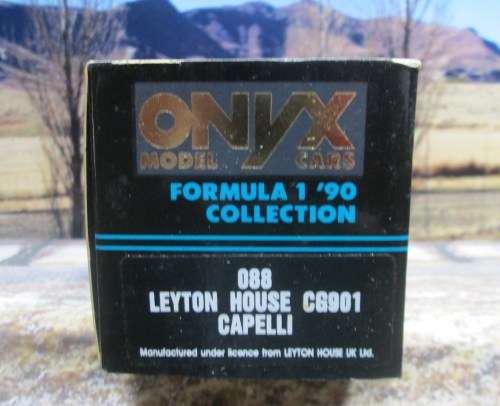 STUNNING ONYX NO 088  -  LEYTON  HOUSE CG901  ` IVAN CAPELLI    ` -  MINT -  BOXED WITH DISPLAY CASE