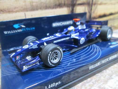 VERY RARE,  LTD EDIT MINICHAMPS 400 050110 - WILLIAMS FW 27C  ` NICO ROSBERG  ` MINT IN DISPLAY CASE