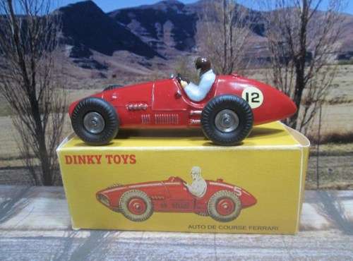 UNIQUE CUSTOMIZED  DINKY  NO 234 /  23J . FERRARI  500  -  MINT - REPO  BOX