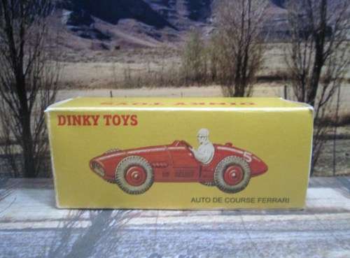 UNIQUE CUSTOMIZED  DINKY  NO 234 /  23J . FERRARI  500  -  MINT - REPO  BOX