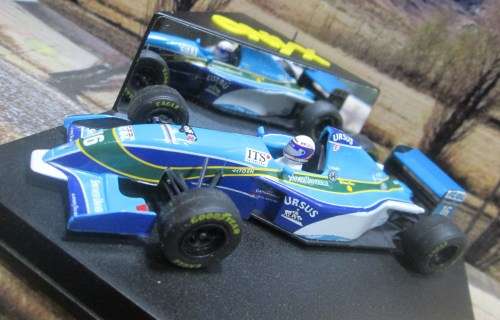 STUNNING ONYX  243 -  PACIFIC FORD PR02  `BERTRAND GACHOT `` 1995 CANADA G.P. - MINT IN DISPLAY CASE