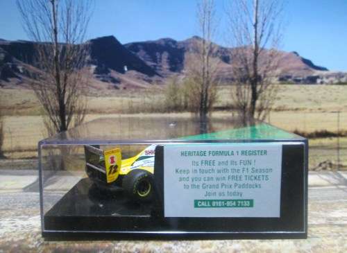 STUNNING HERITAGE / ONYX  192  -  1994  LOTUS  MUGEN  107C  ` J. HERBERT `  MINT IN DISPLAY CASE