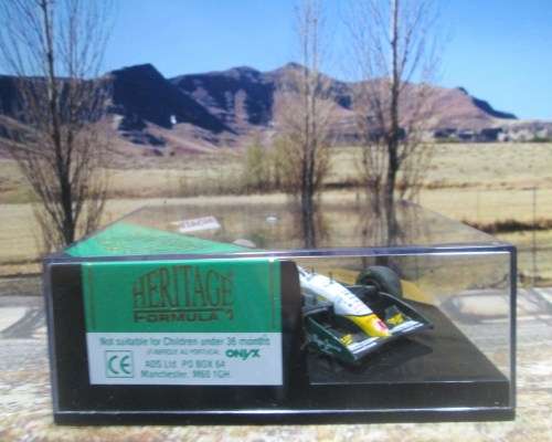 STUNNING HERITAGE / ONYX  192  -  1994  LOTUS  MUGEN  107C  ` J. HERBERT `  MINT IN DISPLAY CASE