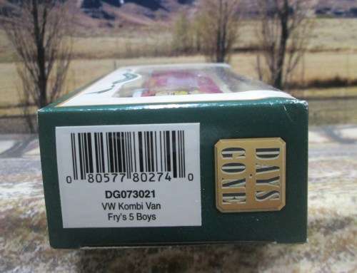 EXTREMELY RARE LLEDO NO DG073021 - 1955  VOLKSWAGEN (VW) KOMBI  ` FRY`S 5 BOYS  ` -  MINT -  BOXED