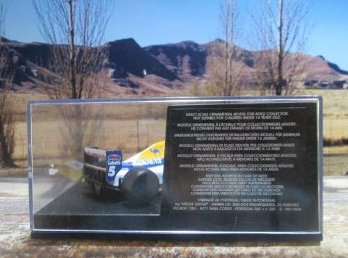 VERY RARE STUNNING ONYX  -  1991  WILLIAMS RENAULT FW14  ` N MANSELL ``  MINT IN DISPLAY CASE