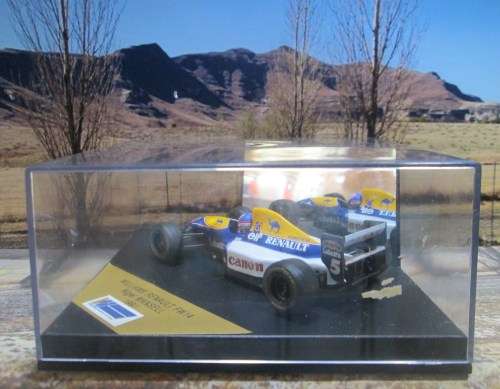 VERY RARE STUNNING ONYX  -  1991  WILLIAMS RENAULT FW14  ` N MANSELL ``  MINT IN DISPLAY CASE