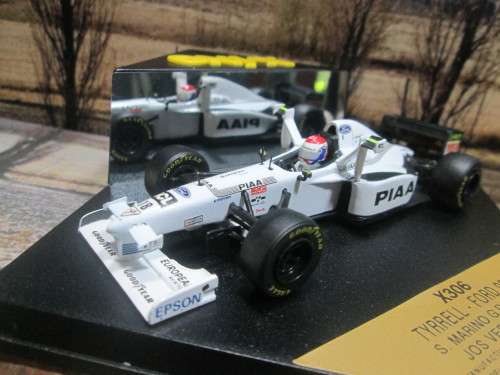 STUNNING ONYX  X306 - 1997 TYRRELL FORD 025 - SAN MARINO GP  `J. VERSTAPPEN ` - MINT IN DISPLAY CASE