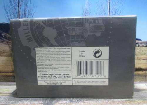 VERY RARE LTD EDIT 2000  CORGI  07105  -  LAND ROVER SERIES 2 - 109  ` CHROME PLATED `  MINT - BOXED