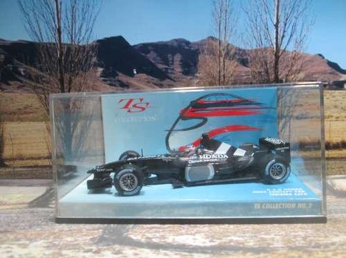 RARE MINICHAMPS  518 034399 - 2004   B- A- R HONDA CONCEPT CAR  ` TAKUMA SATO ` MINT IN DISPLAY CASE