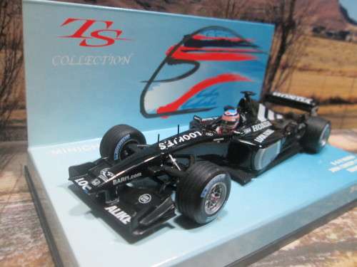 RARE MINICHAMPS  518 034399 - 2004   B- A- R HONDA CONCEPT CAR  ` TAKUMA SATO ` MINT IN DISPLAY CASE