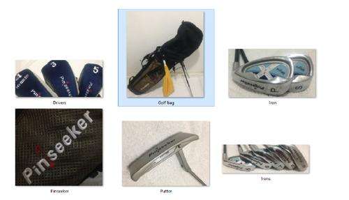 Ladies Pinseeker Golf set