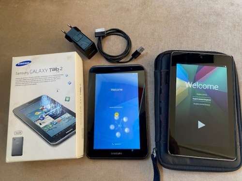 2 x Tablets [Nexus 7 32GB and Samsung Tab2 7.0 16GB 3G and WiFI]