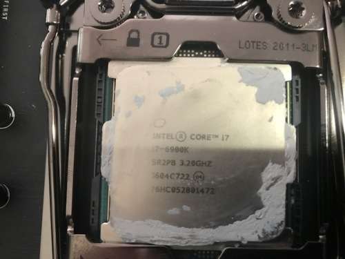 Intel i7 6900k CPU, MSi X99A SLI Plus M/B, Corsair H60 cooler **BUNDLE**