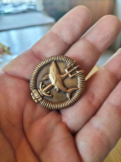 SA Army Bronze Full Size Special Forces Recce Attack Diver Badge