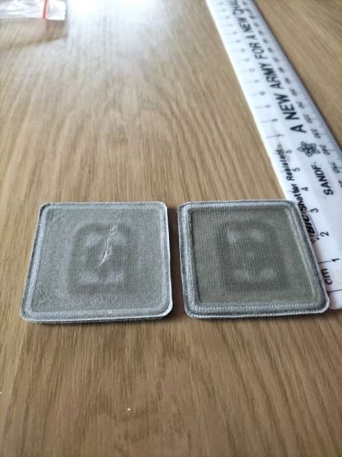 SA Army Chaplain Jewish Rank Set