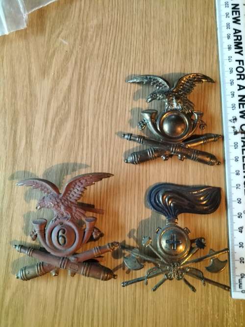 Italian Army Badge LOT (3x items)